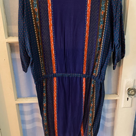 Size medium/small front tie boho dress - Picture 2 of 3